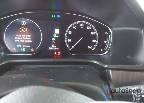 2021 Honda Accord Ex-L z USA, uszkodzony, nr VIN 1HGCV1F51MA038782